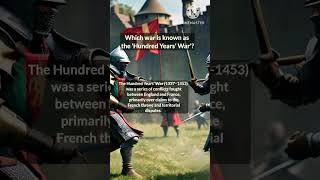 Which war is known as the quotHundred Yearsquot Warwar shortvideo ytshortsvideo [upl. by Quinta]