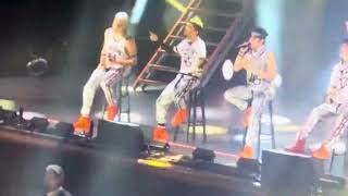 CNCO concert performing fiesta mi casa perfoemance on stage live [upl. by Ytinav]