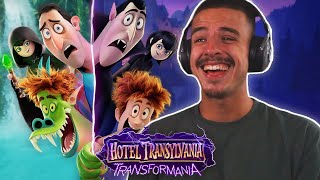 FIRST TIME WATCHING Hotel Transylvania Transformania [upl. by Rusel921]