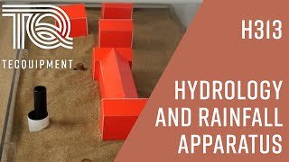 Hydrology and Rainfall Apparatus H313  Fluid Mechanics  TecQuipment [upl. by Adala908]