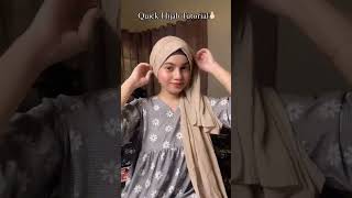 yusra mini Easy peasy turban tutorialmodest  hijab  turban tutorialnew viralvideoexplorepage [upl. by Acisey]