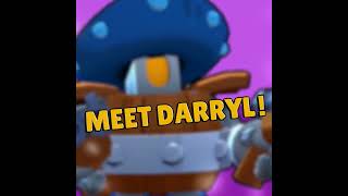 Animação do Darryl com Sombreiro do beta Reupload brawlstars animation game [upl. by Alleber119]