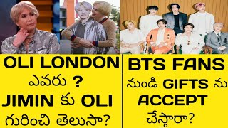 Who is Oli London and Does Jimin Know about Oli London  Ask BTS episode 7  Does BTS accept gifts [upl. by Nwahsel]