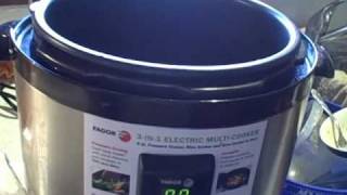 Review of FAGOR Electric Multicooker pressure cooker [upl. by Esyak]