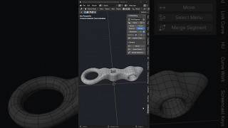 Expert curve modeling in blender shorts blender3d blender3d [upl. by Akemihs]