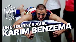 Equipe de France Coupe du monde 2014  Une journée avec Karim Benzema au Brésil  I FFF 2014 [upl. by Sandon]