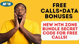 New MTN Bundle Secret CODE for FREE CALLS and DATA BONUSES mtn mtnzonebundle freedata mtnghana [upl. by Aicenod]