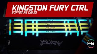 Software Kingston FURY CTRL  Personaliza los LEDs de tu memoria RGB [upl. by Akkeber749]