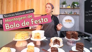 BOLO DE CHOCOLATE PROFISSIONAL PARA ANIVERSÁRIO  MASSA ESPECIAL [upl. by Ahserkal]