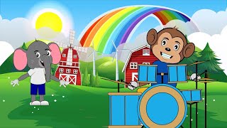 Hallelujah Praising the LORD  Kids Songs  Nursery Rhymes [upl. by Nainatrad]