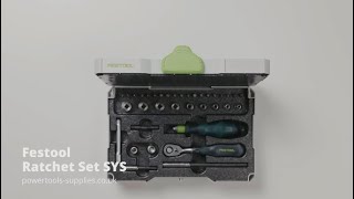 Festool Ratchet Set SYS3  578112 [upl. by Pia163]