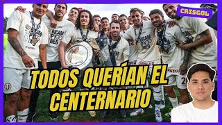 UNIVERSITARIO DE DEPORTES CAMPEÓN DEL FÚTBOL PERUANO  EN VIVO 🔴  CRISGOL [upl. by Moulton]