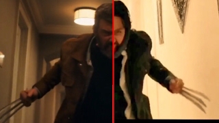 Logan TRAILER RECREATION Side by Side Comparison [upl. by Alfonzo]