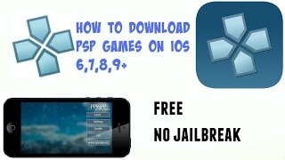 How to play PSP games on IOS 6789 PPSSPP [upl. by Htennaj]