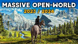 TOP 25 NEW Massive OPEN WORLD Upcoming Games of 2023 amp 2024 [upl. by Jackqueline]