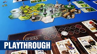 The Waylanders Board Game  Playthrough [upl. by Melc]