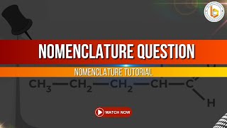 Nomenclature Question  Nomenclature Tutorial  Gpat Niper [upl. by Nylidam]