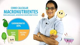 como calcular macronutrientes [upl. by Onej216]