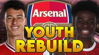 YOUTH REBUILD ARSENAL  FIFA 21 CAREER MODE [upl. by Hamachi]