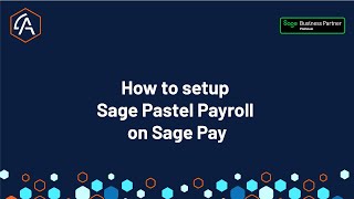 How to setup Sage Pastel Payroll on Sage Pay [upl. by Narbig]