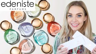 TRYING THE ENTIRE EDENISTE PERFUME RANGE  Soki London [upl. by Netsirk]