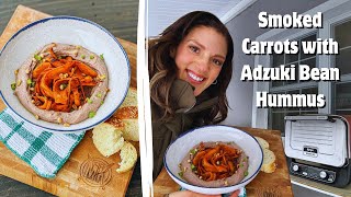 Smoked Carrots with Adzuki Bean Hummus on the Ninja Grill [upl. by Lewes]