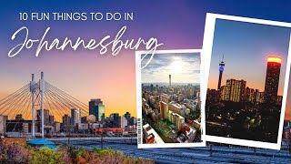 10 Fun things to do in Johannesburg South Africa [upl. by Kovar380]