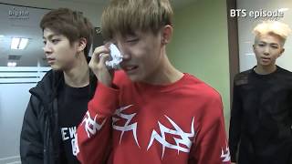 JHOPE BTS CRYING ON HIS BIRTHDAY [upl. by Chabot512]