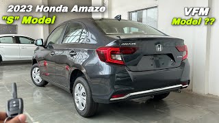 Honda Amaze S Petrol 2023 New Update ❤️ 2023 Honda Amaze S Model Price amp Features [upl. by Divadnoj]