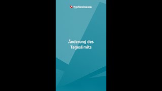 HVB Mobile Banking App Änderung des Tageslimits [upl. by Ahtram369]