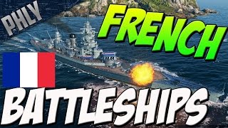 FRENCH BATTLESHIP  DUNKERQUE World Of Warships Gameplay [upl. by Schreib458]