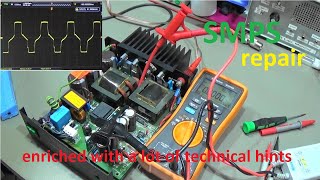 213 Detailed step by step SMPS Power Supply repair Loaded with tons of repair tips [upl. by Sihonn270]