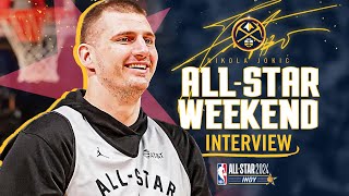 Nikola Jokić AllStar Weekend Interview with Katy Winge 🎙  AltitudeTV [upl. by Hara]