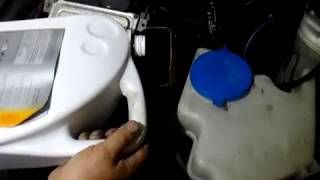 How to top up and check CVT fluid level Mercedes w169 W245 ATF [upl. by Alvinia]