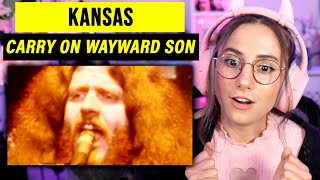 Kansas  Carry on Wayward Son  Singer Reacts amp Musician Analysis [upl. by Katsuyama]