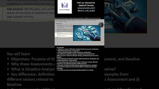 How to Conduct Needs Assessment Situation Analysis Baseline for Projects Tutorial Shorts [upl. by Yaned316]