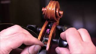 Changing the E String on Your Violin [upl. by Johna]