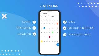 Calendar App  Schedule Planner  Track Tasks amp Events  Business planner [upl. by Akirdnuhs317]