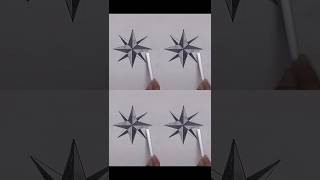 Star ⭐ 3D drawingsatisfying arthow to draw 3D 3d artshorts trending star [upl. by Eelytsirk]