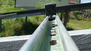 DIY Unistrut Solar Panel Rail Mid and End Clamps [upl. by Ahsieat]