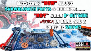 Talk quotNOWquot About Snowblower Parts amp Kits quotNOTquot Broke amp Foot Of Snow On The Ground Case Ingersoll [upl. by Adnorehs]