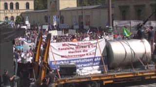 BDM Grosse Kundgebung auf dem Odeonsplatz München am 01 09 2015 Teil I [upl. by Anum135]