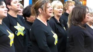 Dunmow Rock Choir  how deep is your love [upl. by Tuinenga227]