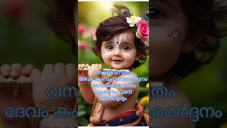 Bhagavatgeeta Dhyanam  Shlokam 5 With meaning  Malayalam bhagavadgitamalayalam [upl. by Ullman631]