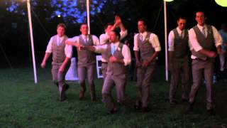 Groomsmen Dance 31 [upl. by Ennovehc]