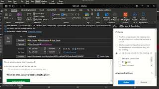 Cisco Webex Scheduling A Meeting [upl. by Nodnelg]