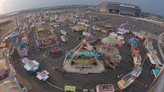 State Fair Meadowlands 2024 from the Giant Wheel [upl. by Annairda]