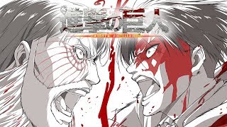 Attack on Titan Season 3 OST Levi VS Beast Titan [upl. by Aznofla]