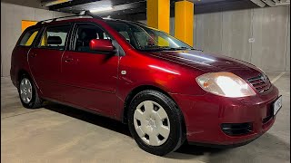 2005 Toyota Corolla E120 16 110HP Review – Exterior Interior Start Up Features [upl. by Nahshun]