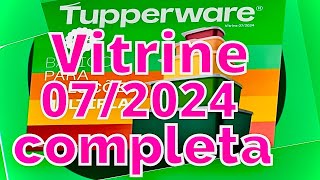 VITRINE 072024 COMPLETA TUPERWAREJO TUPPERWARE [upl. by Farwell747]